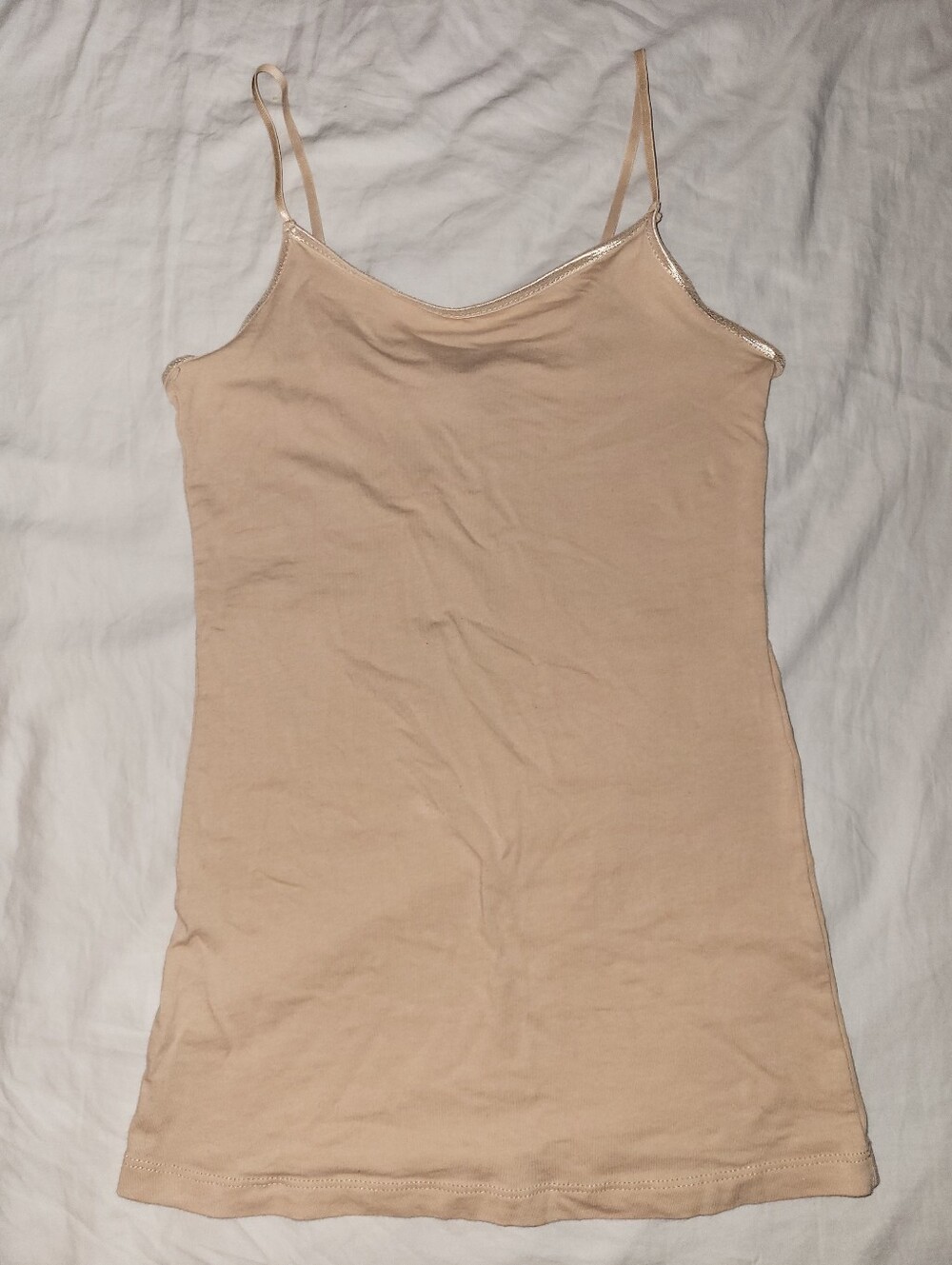 Wet Seal Nude Spaghetti Strap Camisole